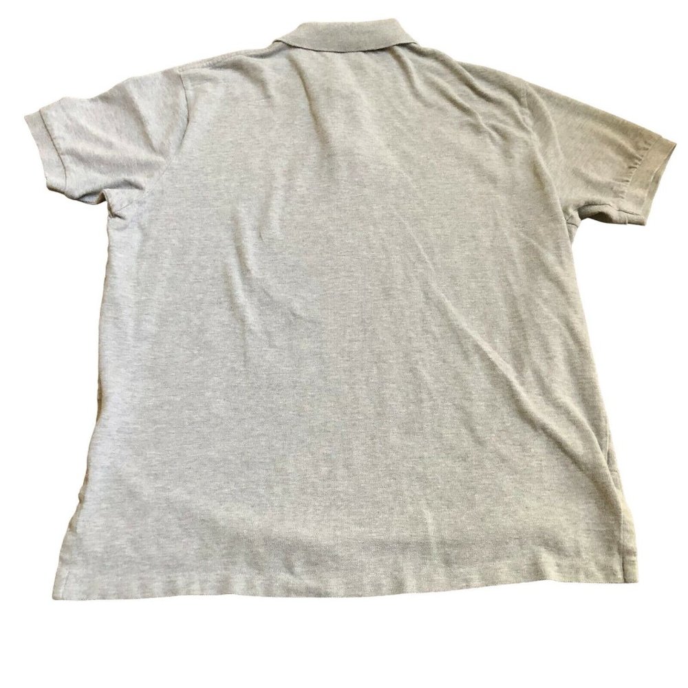 Polo by Ralph Lauren Men Short Sleeve 100% Cotton Polo Plain Gray, Size XL - Picture 2 of 7